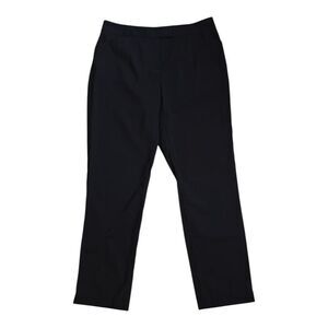 Lafayette 148 New York Irving Black Straight-Leg Women's Pants